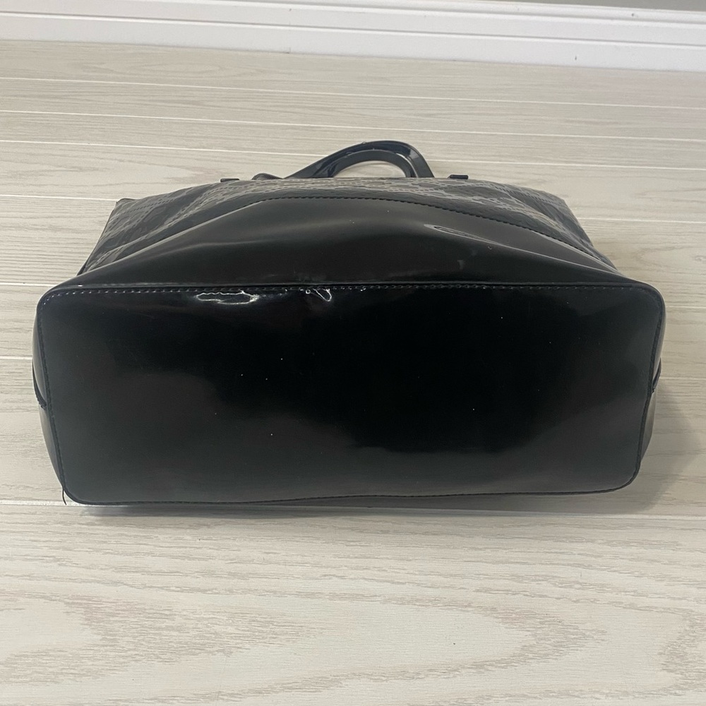 *Kate Spade Black patent leather shoulder tote bag - Picture 4 of 15